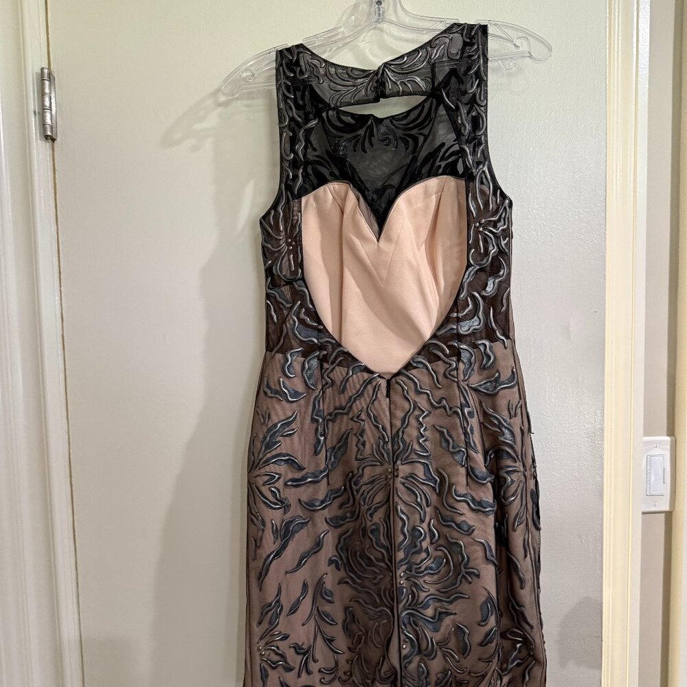 Jovani Puff Paint Cocktail Dress